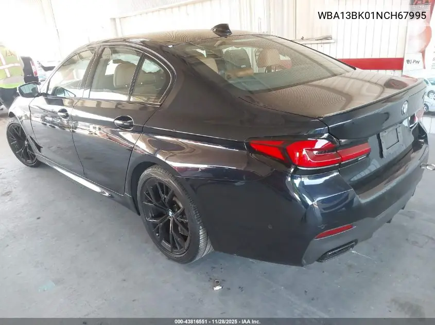 WBA13BK01NCH67995 2022 BMW M550 I xDrive