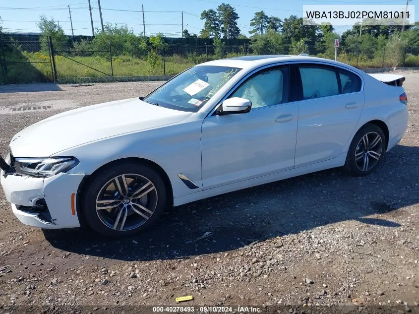 WBA13BJ02PCM81011 2023 BMW 530 Xi