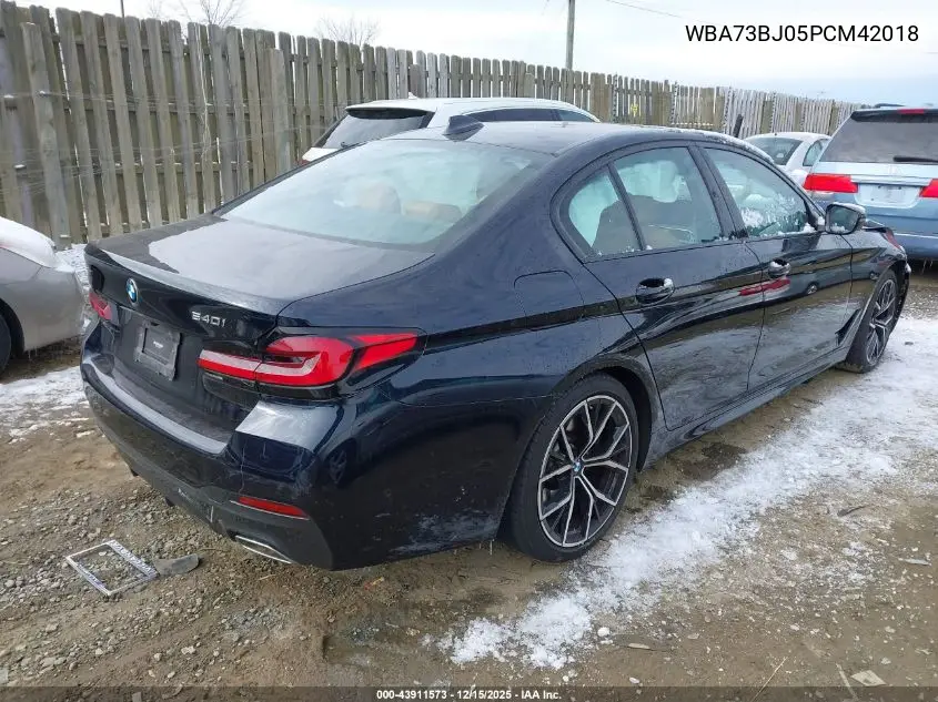 WBA73BJ05PCM42018 2023 BMW 540 I xDrive