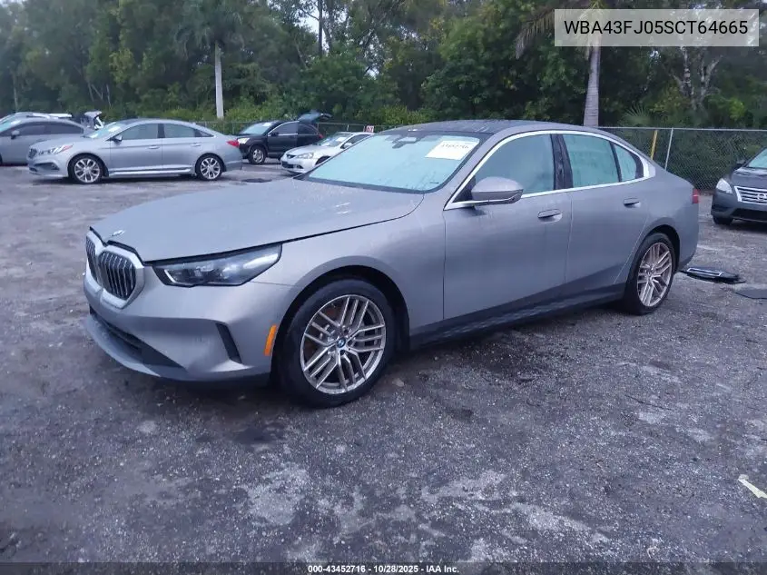 WBA43FJ05SCT64665 2025 BMW 530I