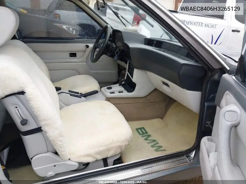WBAEC8406H3265129 1987 BMW 635 Csi Automatic L6