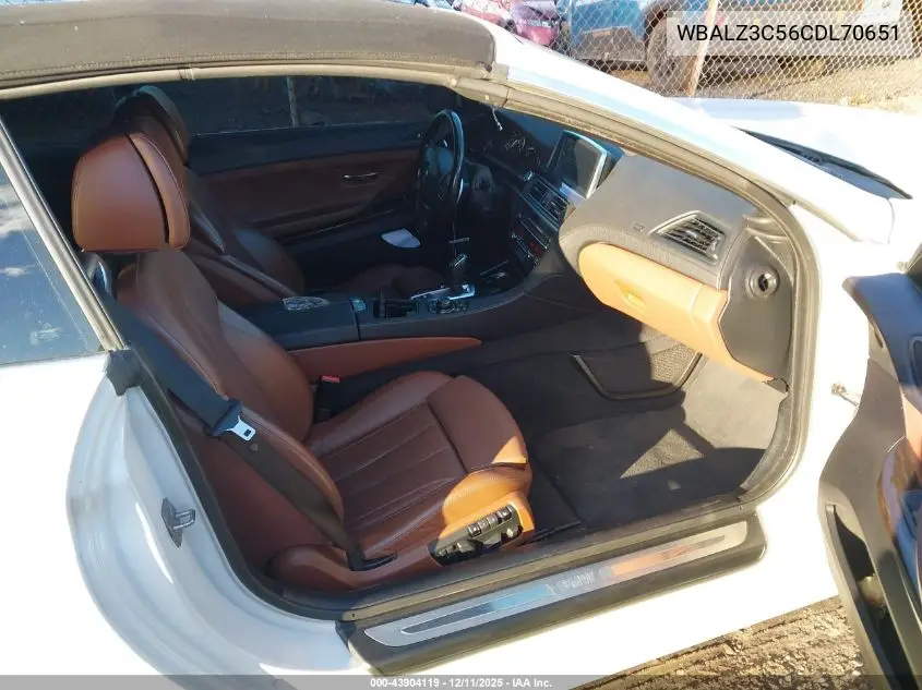 WBALZ3C56CDL70651 2012 BMW 650I