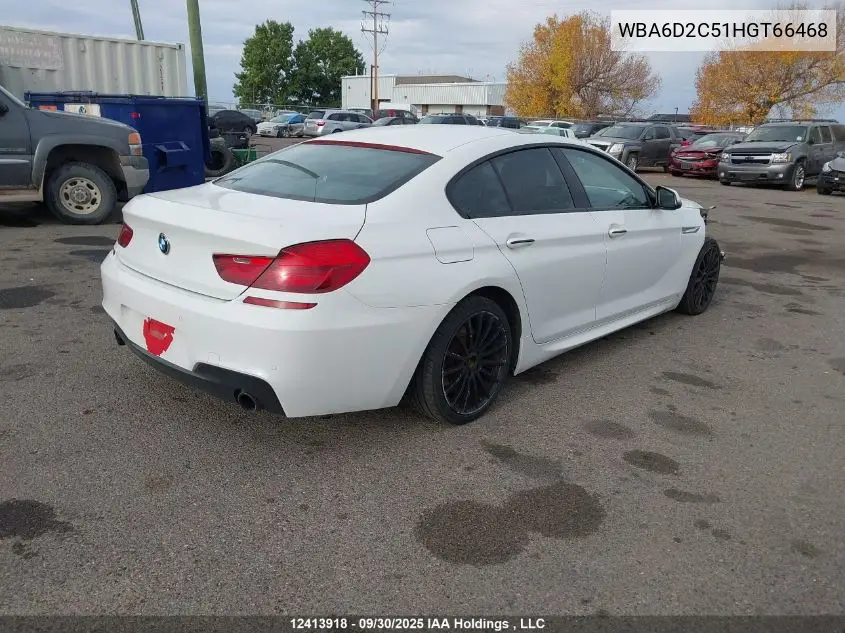 WBA6D2C51HGT66468 2017 BMW 640I Gran Coupe xDrive