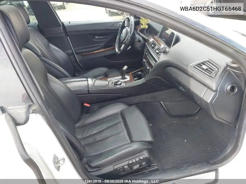 WBA6D2C51HGT66468 2017 BMW 640I Gran Coupe xDrive
