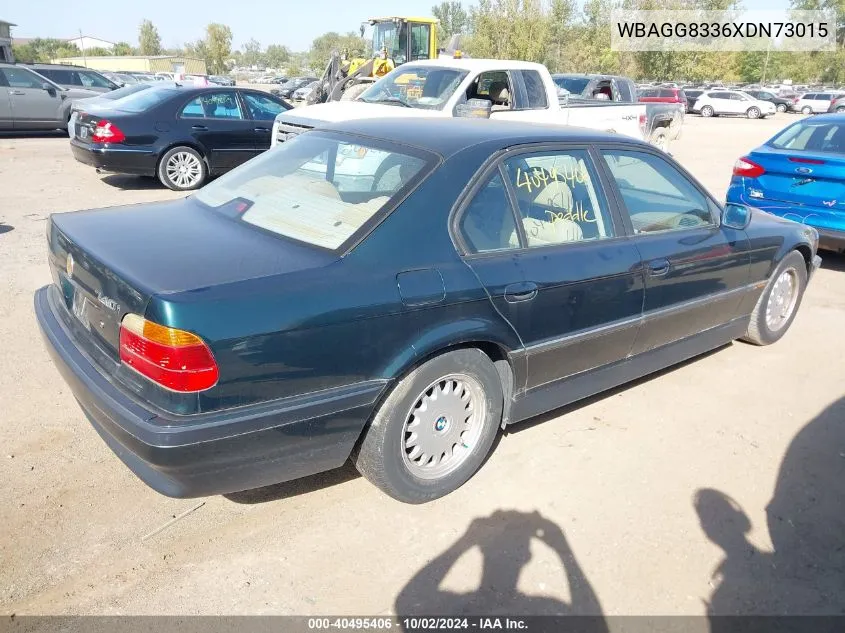 WBAGG8336XDN73015 1999 BMW 740Ia