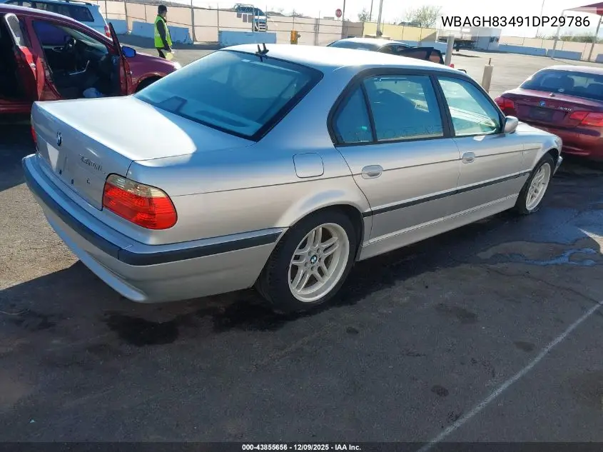 WBAGH83491DP29786 2001 BMW 740Il