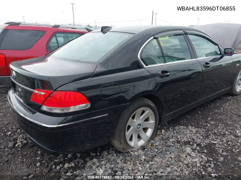 WBAHL83596DT06855 2006 BMW 750I