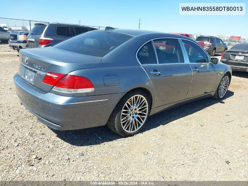 WBAHN83558DT80013 2008 BMW 750Li