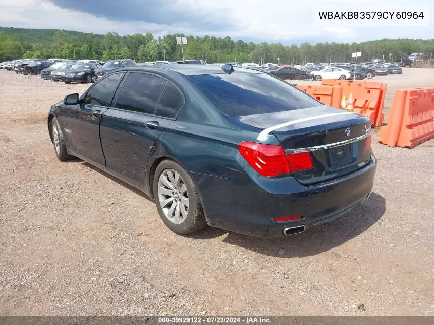 WBAKB83579CY60964 2009 BMW 750Li