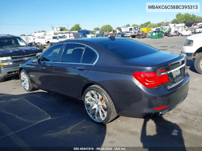 WBAKC6C58BC395313 2011 BMW 750I xDrive