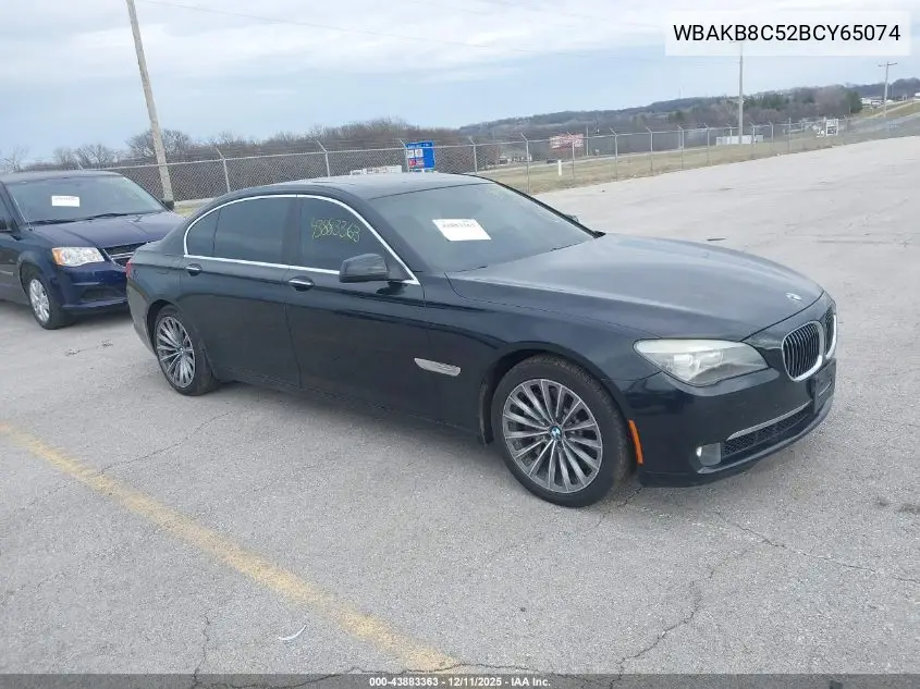 WBAKB8C52BCY65074 2011 BMW 750Li