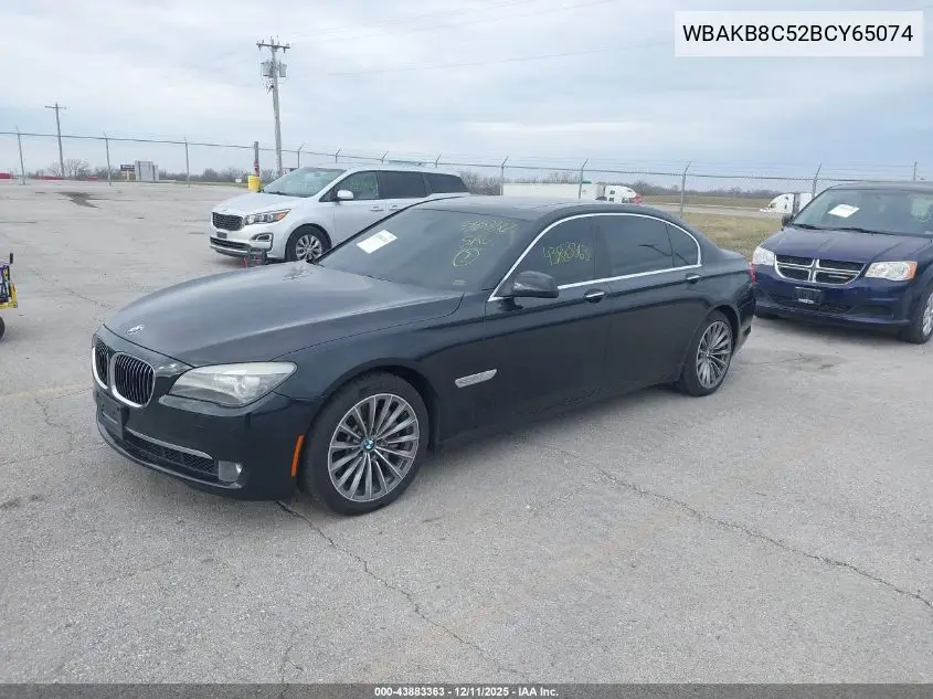 WBAKB8C52BCY65074 2011 BMW 750Li