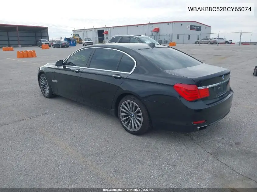 WBAKB8C52BCY65074 2011 BMW 750Li