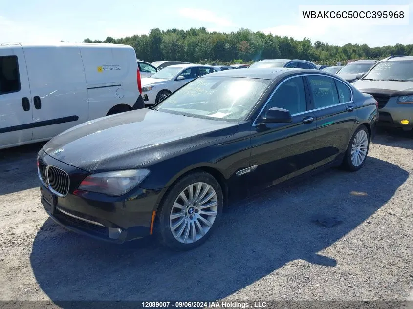 WBAKC6C50CC395968 2012 BMW 7 Series