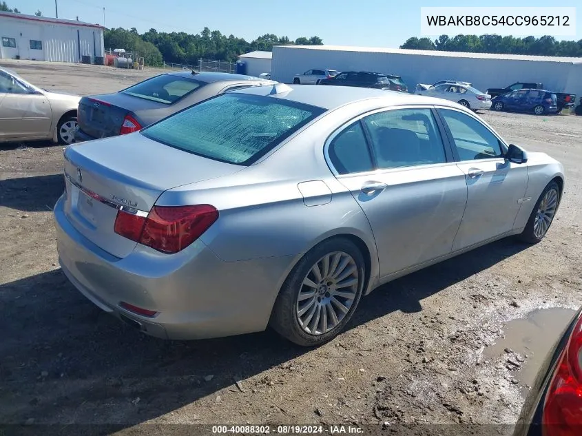 WBAKB8C54CC965212 2012 BMW 750Li