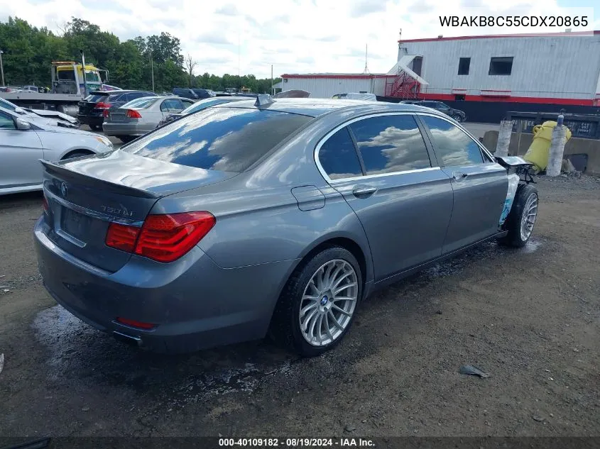 WBAKB8C55CDX20865 2012 BMW 750Li