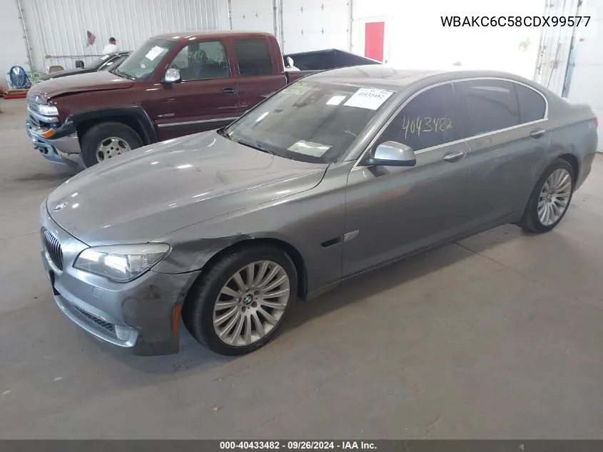 WBAKC6C58CDX99577 2012 BMW 750 Xi