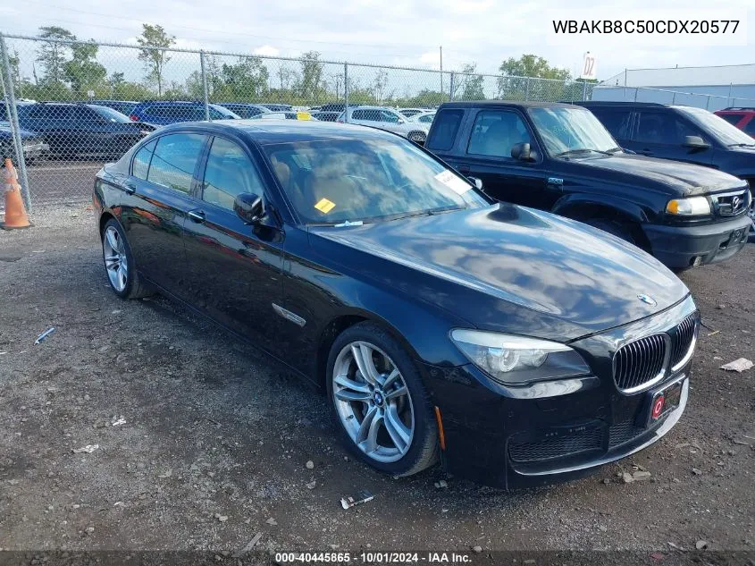 WBAKB8C50CDX20577 2012 BMW 750Li