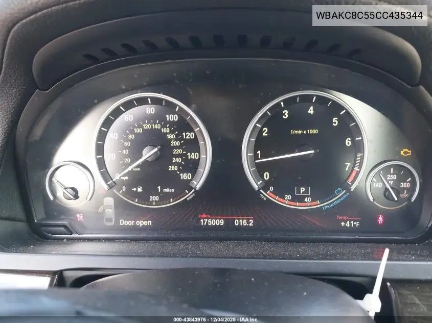 WBAKC8C55CC435344 2012 BMW 750Li xDrive