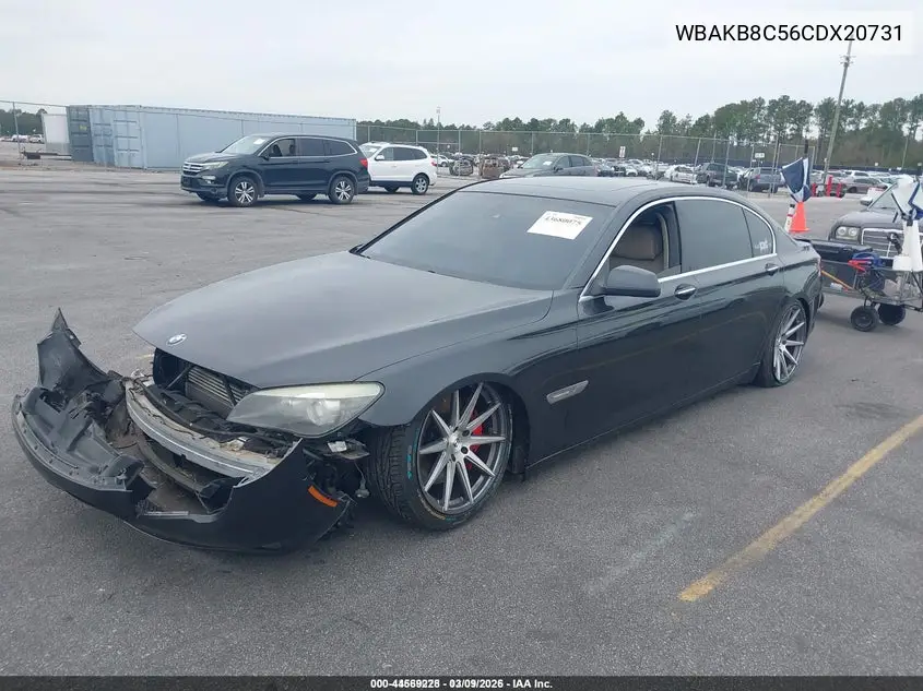 WBAKB8C56CDX20731 2012 BMW 750Li