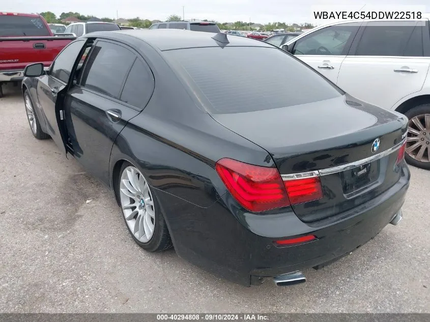 WBAYE4C54DDW22518 2013 BMW 740Li