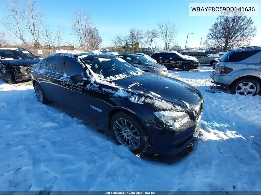 WBAYF8C59DD141636 2013 BMW 750Li xDrive