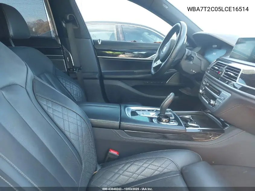 WBA7T2C05LCE16514 2020 BMW 740I