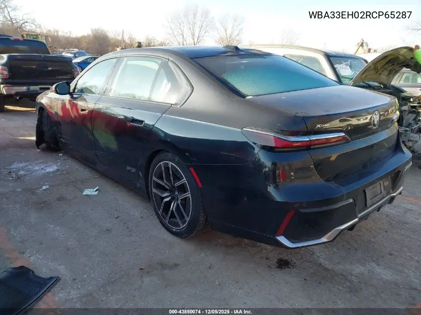WBA33EH02RCP65287 2024 BMW 740I xDrive