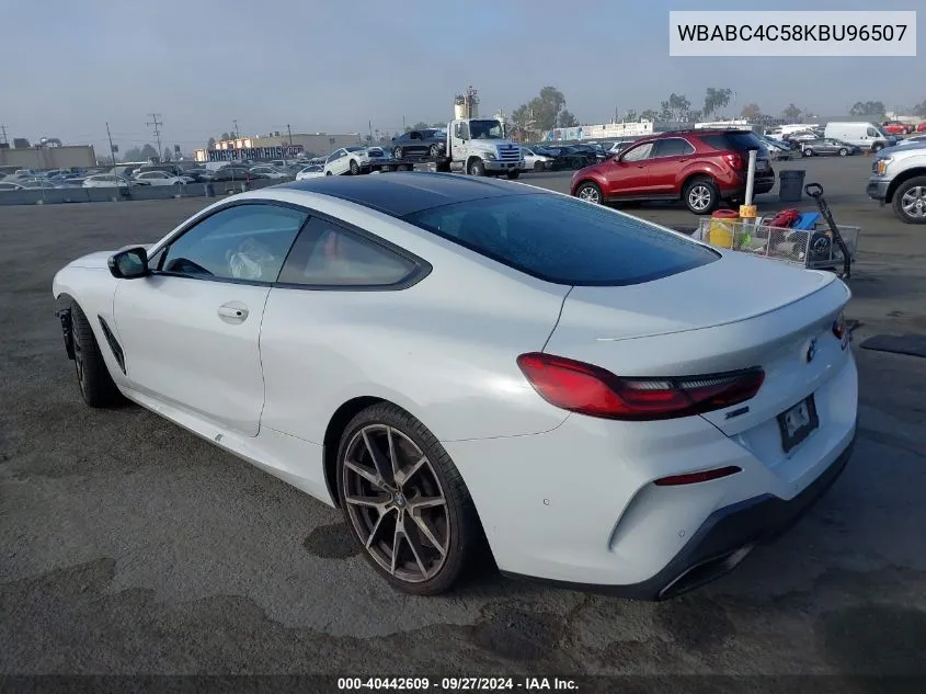 WBABC4C58KBU96507 2019 BMW M850I xDrive