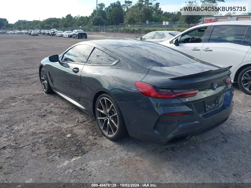 WBABC4C55KBU95735 2019 BMW M850Xi