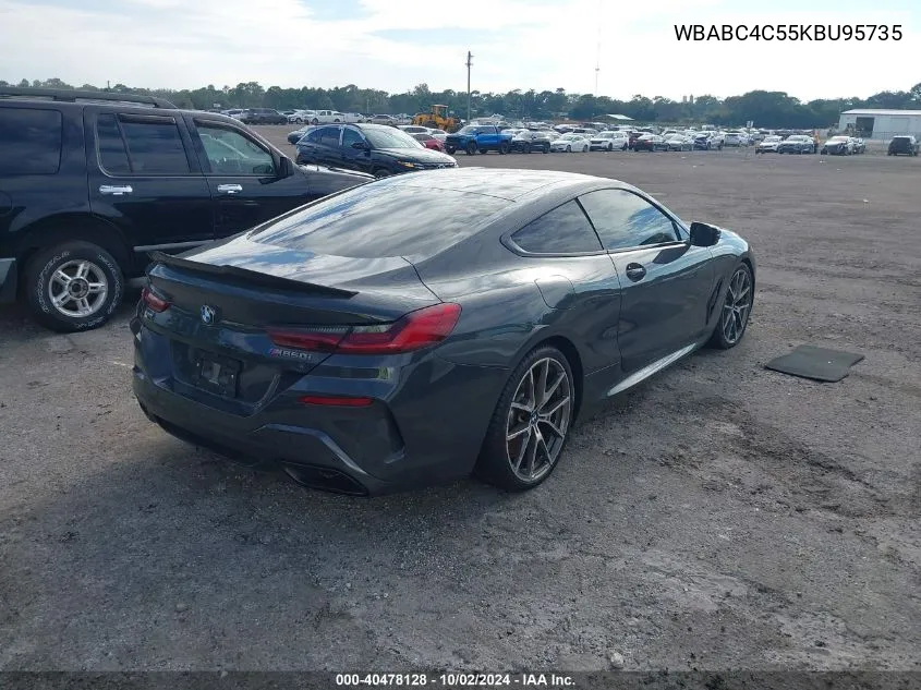 WBABC4C55KBU95735 2019 BMW M850Xi