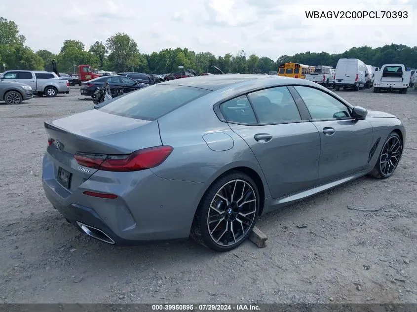 WBAGV2C00PCL70393 2023 BMW 840 Gran Coupe I