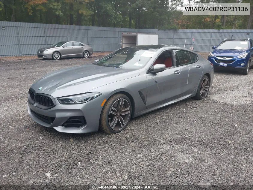 WBAGV4C02RCP31136 2024 BMW 840 Gran Coupe I xDrive