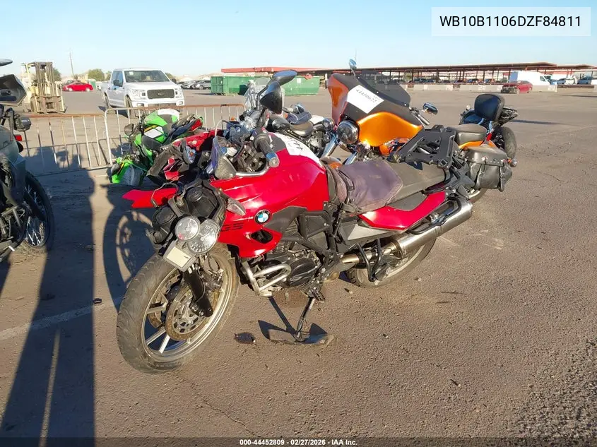 2013 BMW F700 Gs VIN: WB10B1106DZF84811 Lot: 44452809