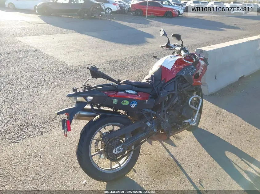 2013 BMW F700 Gs VIN: WB10B1106DZF84811 Lot: 44452809
