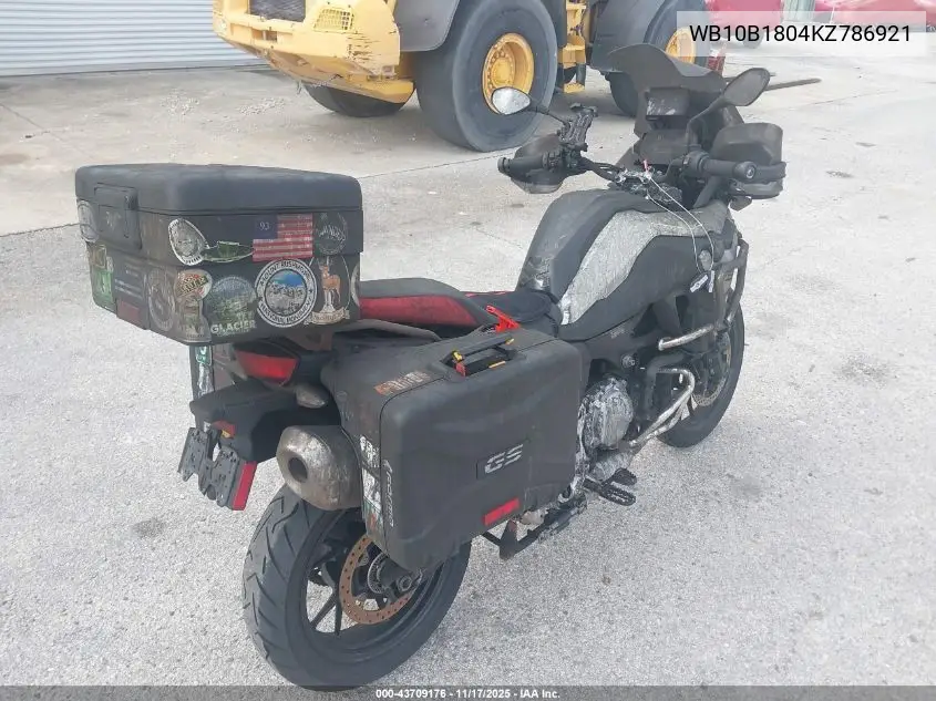 WB10B1804KZ786921 2019 BMW F 750 Gs