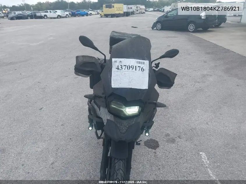 WB10B1804KZ786921 2019 BMW F 750 Gs