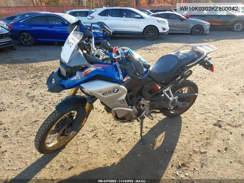 WB10K0302KZ800042 2019 BMW F 850 Gs Adventure