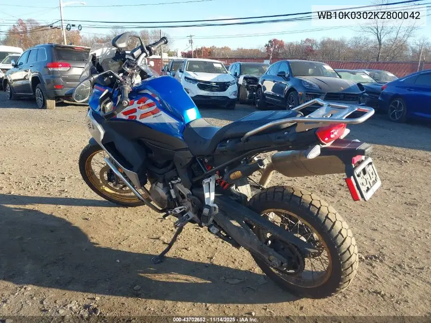 WB10K0302KZ800042 2019 BMW F 850 Gs Adventure