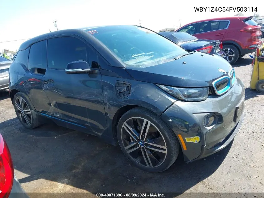 WBY1Z4C54FV503114 2015 BMW I3 Rex