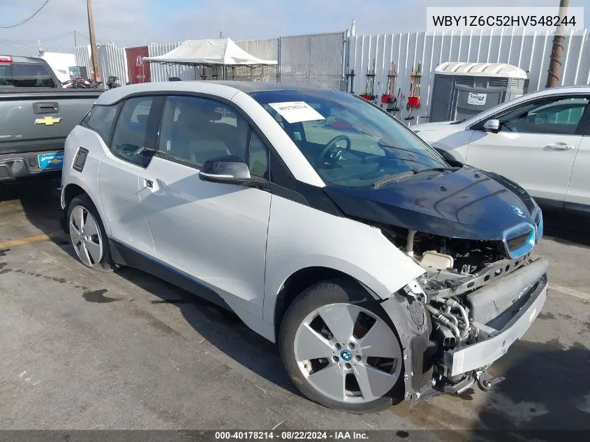 WBY1Z6C52HV548244 2017 BMW I3 94 Ah