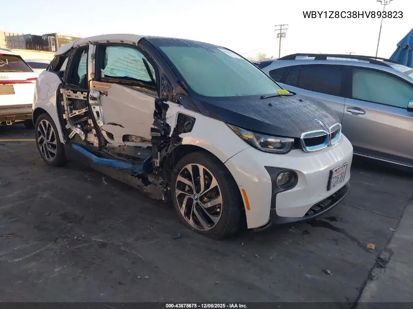 WBY1Z8C38HV893823 2017 BMW I3 94 Ah W/Range Extender
