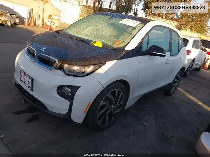 WBY1Z8C38HV893823 2017 BMW I3 94 Ah W/Range Extender