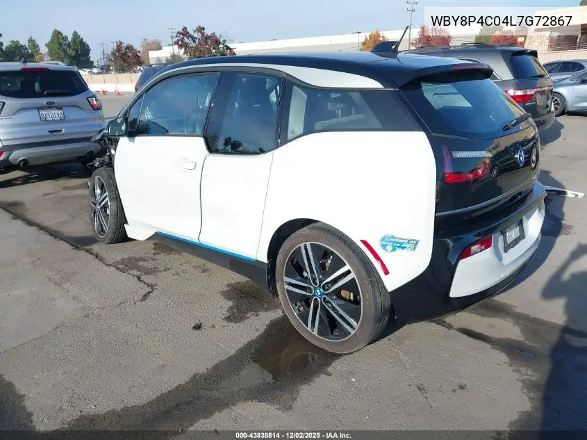 WBY8P4C04L7G72867 2020 BMW I3 120Ah W/Range Extender