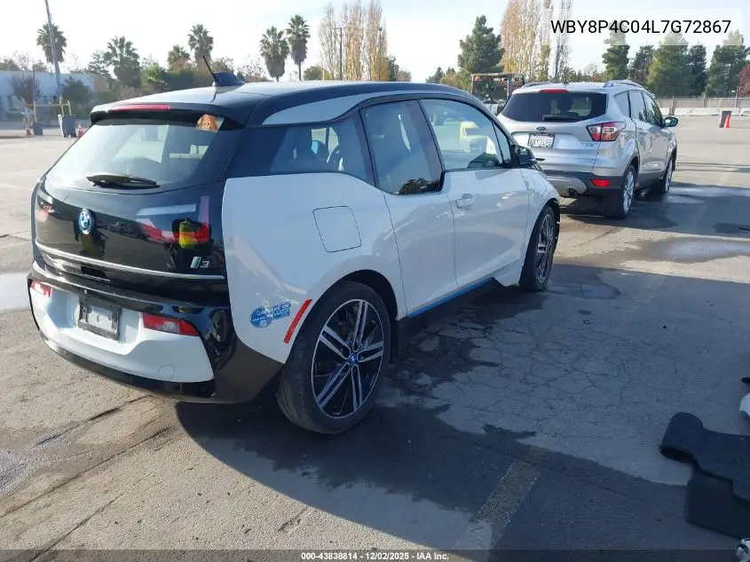 WBY8P4C04L7G72867 2020 BMW I3 120Ah W/Range Extender