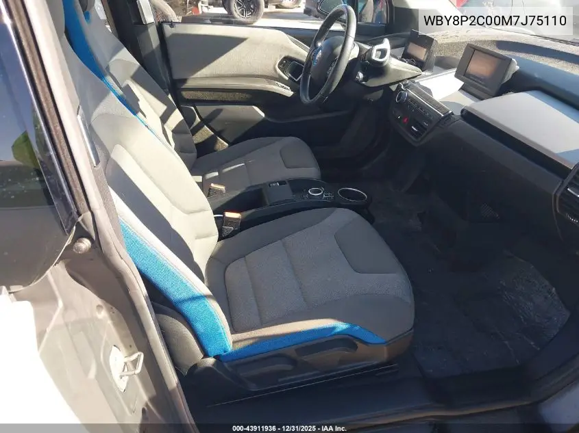 WBY8P2C00M7J75110 2021 BMW I3 120Ah