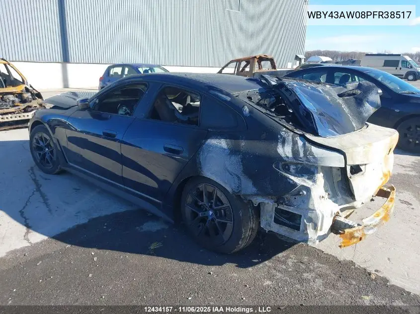 WBY43AW08PFR38517 2023 BMW I4 Edrive35