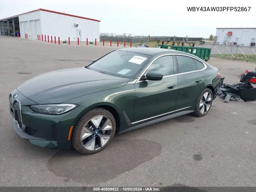 WBY43AW03PFP52867 2023 BMW I4 Edrive35