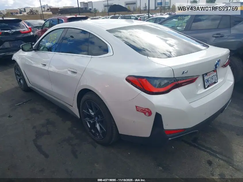 WBY43AW01RFS99769 2024 BMW I4 Gran Coupe Edrive35