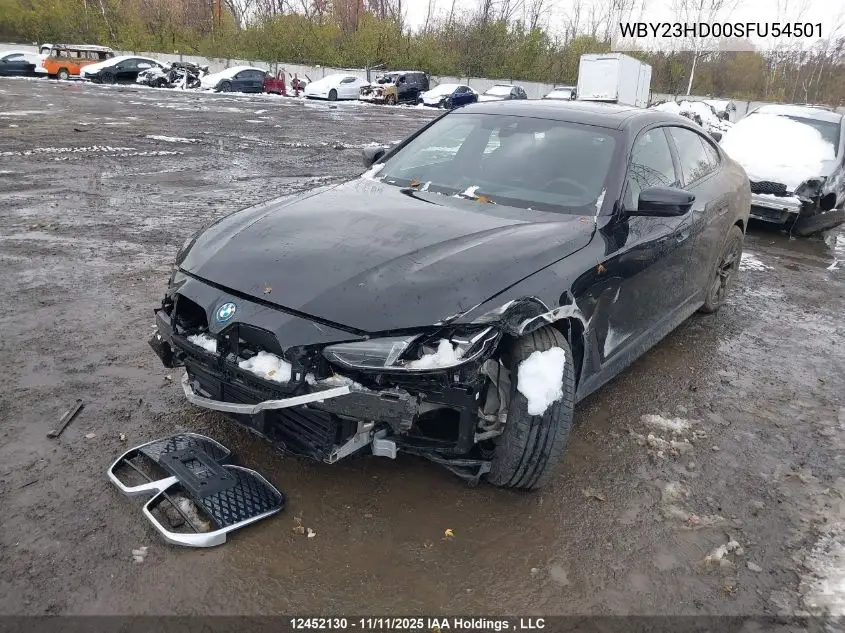 WBY23HD00SFU54501 2025 BMW I4 Edrive40